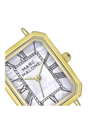 Montre Quartz Femme - Gold/Croco black/White mother of pearl
