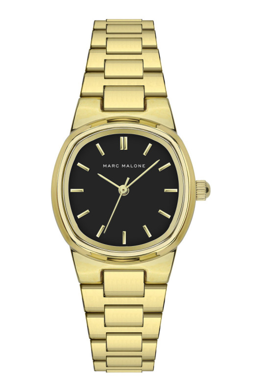 Montre Quartz Femme - Gold/Gold/Black