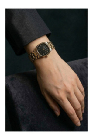 Montre Quartz Femme - Gold/Gold/Black