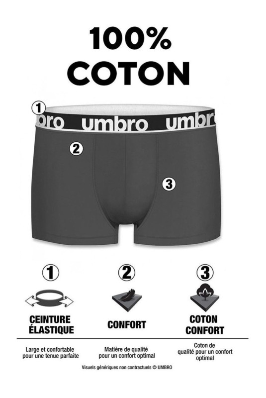 Lot de 4 boxers