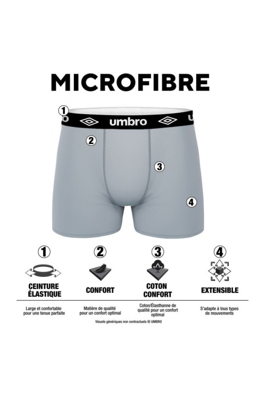 Lot de 3 boxers imprimés
