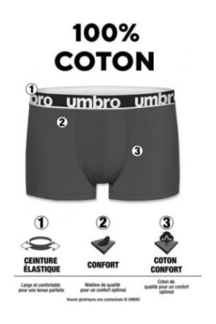 Lot de 4 boxers