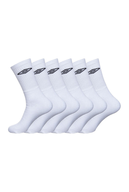 Lot de 6 paires de chaussettes tennis