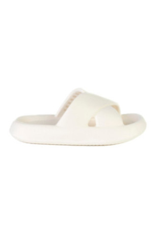 Claquettes - Femme - White