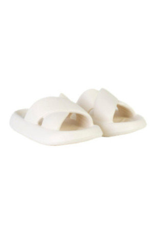Claquettes - Femme - White