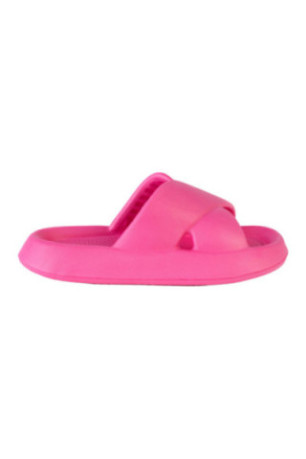 Claquettes - Femme - Fucsia