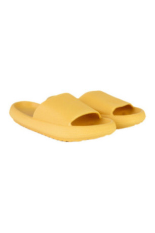 Claquettes - Femme - Yellow