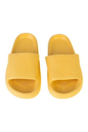 Claquettes - Femme - Yellow