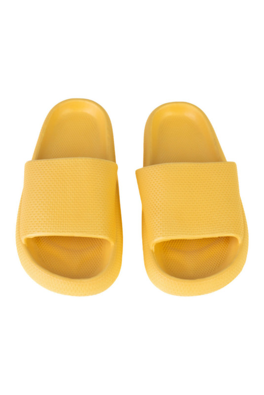 Claquettes - Femme - Yellow
