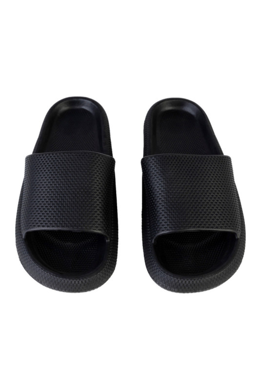 Claquettes - Femme - Black