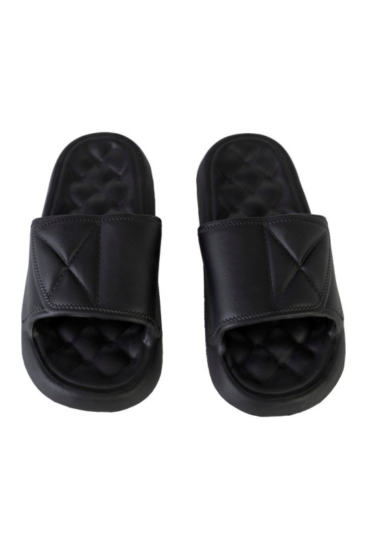 Claquettes - Homme - Black