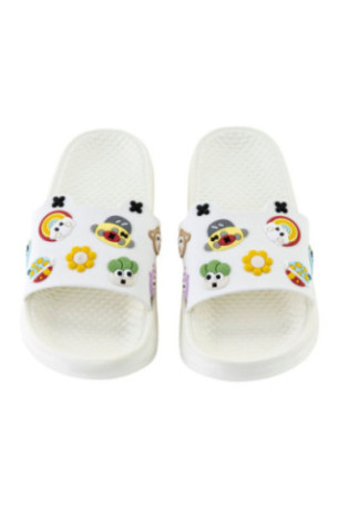Claquettes - Femme - White