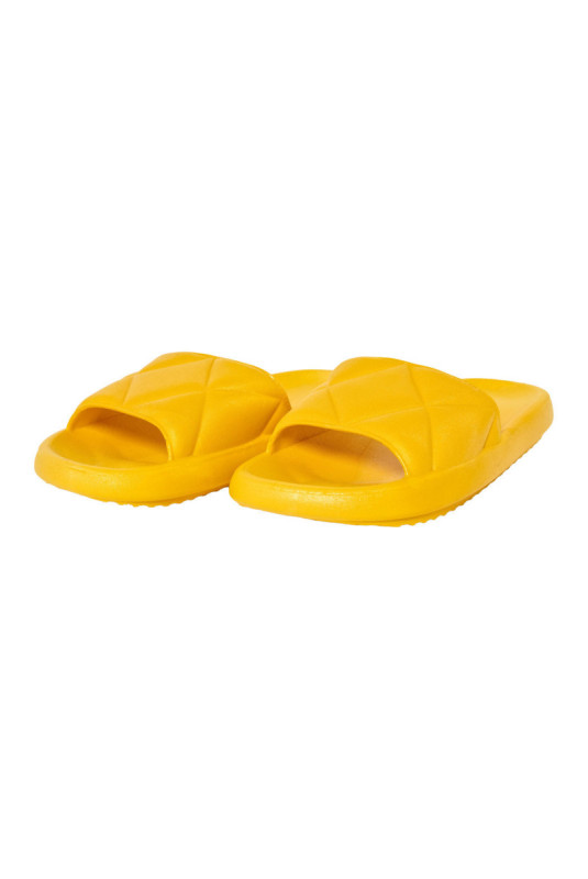 Claquettes - Femme - Yellow