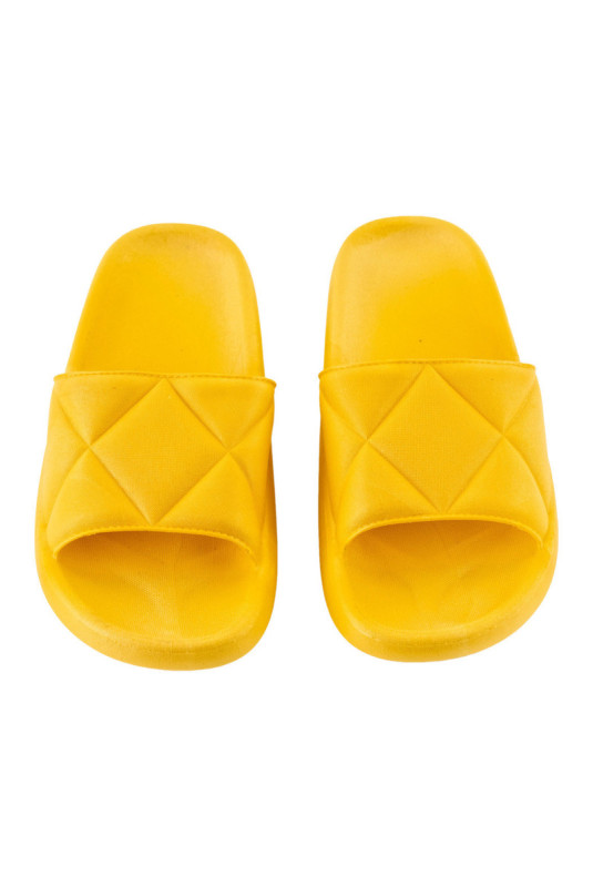 Claquettes - Femme - Yellow
