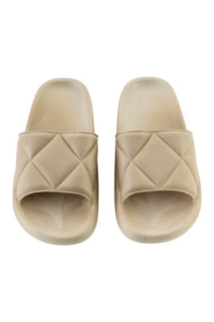 Claquettes - Femme - Light brown