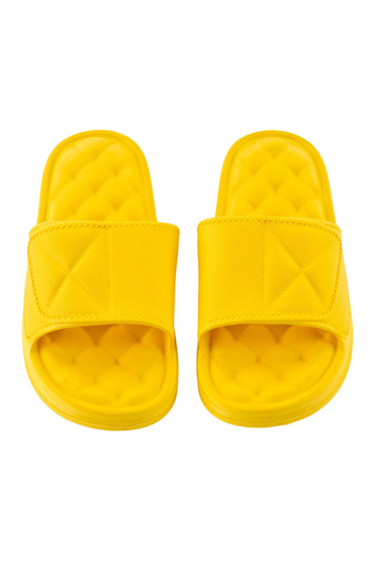 Claquettes - Femme - Yellow
