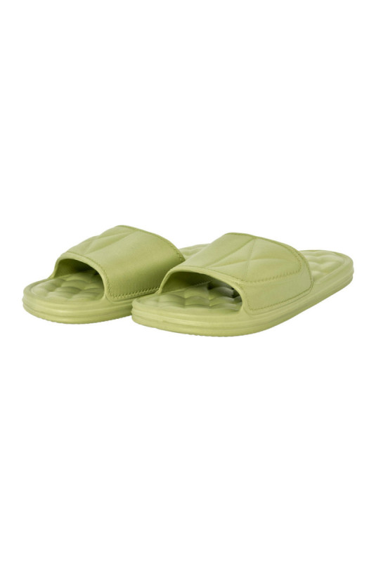 Claquettes - Femme - Green