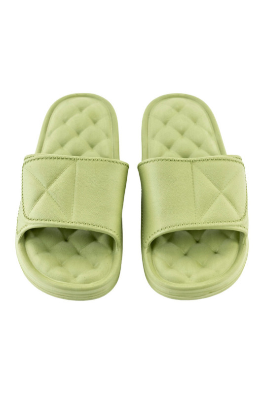 Claquettes - Femme - Green