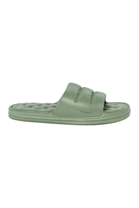 Claquettes - Femme - Green