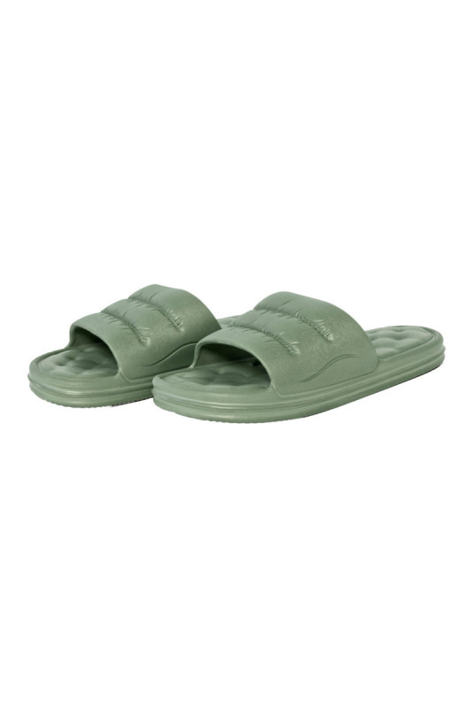 Claquettes - Femme - Green
