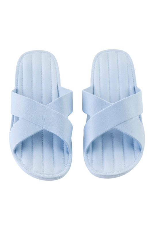 Claquettes - Femme - Blue