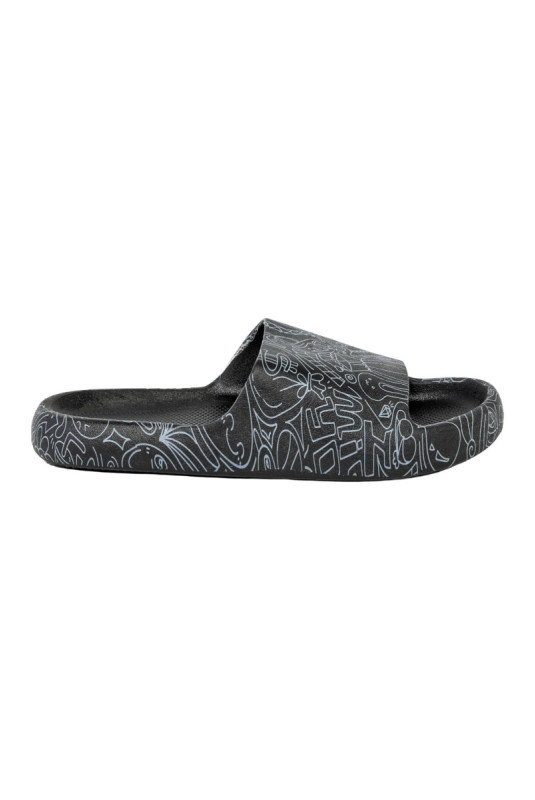 Claquettes - Femme - Black
