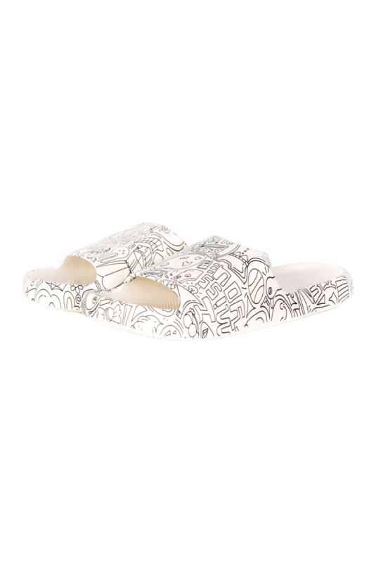 Claquettes - Femme - White