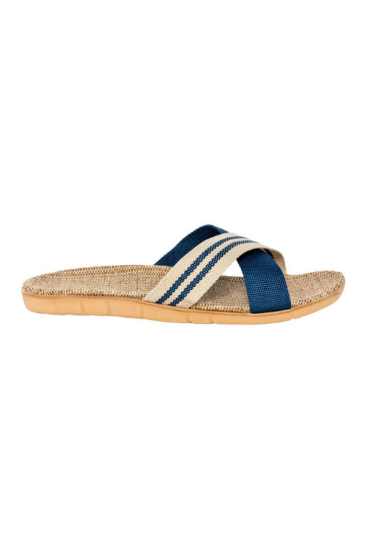 Claquettes - Homme - Blue