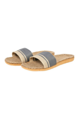 Claquettes - Homme - Grey