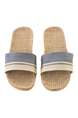 Claquettes - Homme - Grey