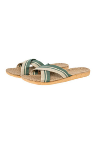 Claquettes - Femme - Green