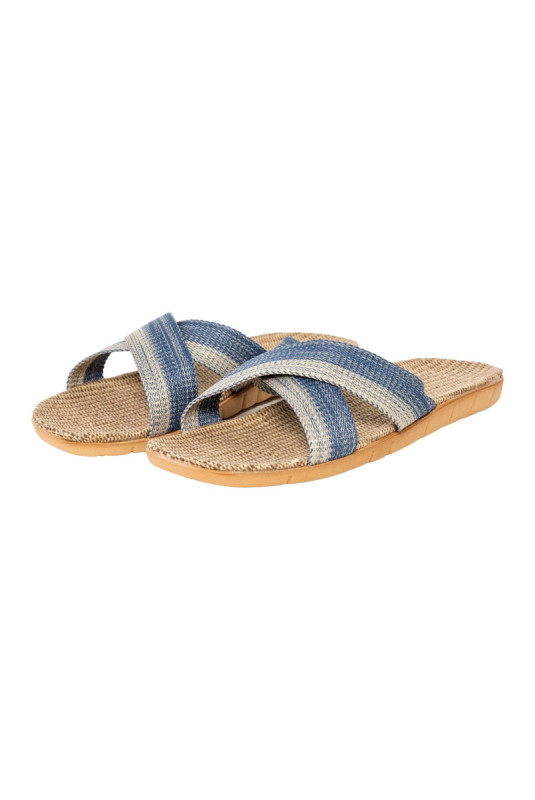 Claquettes - Homme - Blue