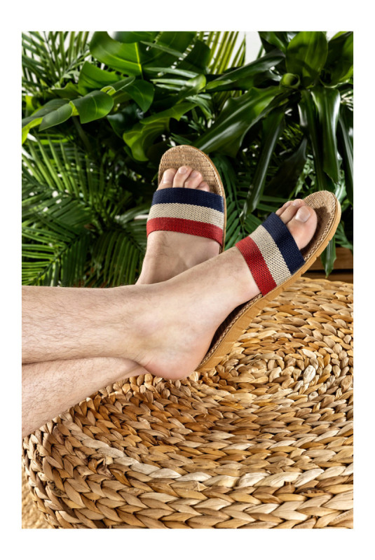 Claquettes - Homme - Mix