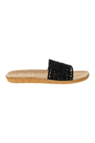 Claquettes - Femme - Black