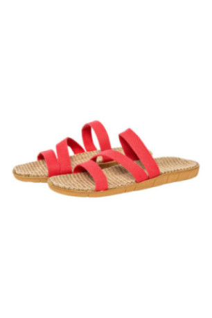 Claquettes - Femme - Red