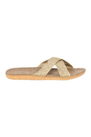 Claquettes - Femme - Light brown