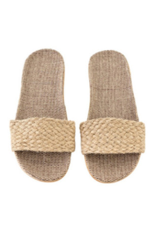 Claquettes - Femme - Light brown