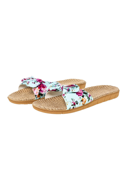 Claquettes - Femme - Light blue
