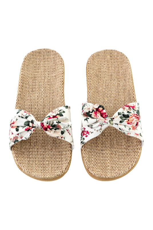 Claquettes - Femme - White