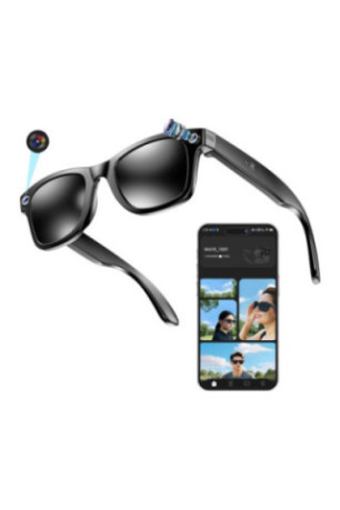 Lunettes intelligentes Vision noir