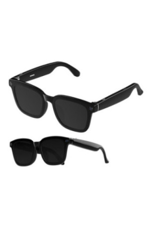 Lunettes intelligentes Explorer .Icare Noir mat et graphite
