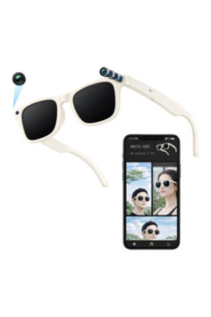 Lunettes intelligentes Futura rose mat et graphite