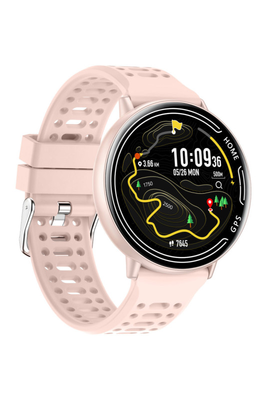 Montre connectée GPS intégré - Modes sportifs Edition GALAXY 2026 - Rose