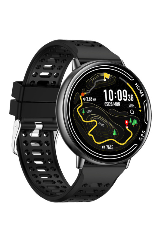 Montre connectée GPS intégré - Modes sportifs Edition GALAXY 2026 - Noir