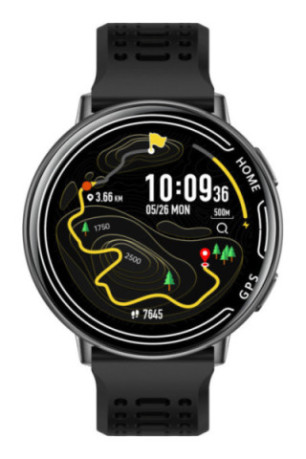 Montre connectée GPS intégré - Modes sportifs Edition GALAXY 2026 - Noir