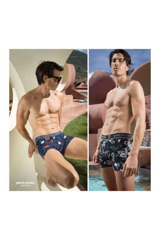 Lot de 3 boxers fleurs vintage
