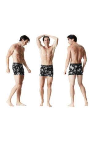 Lot de 3 boxers fleurs vintage