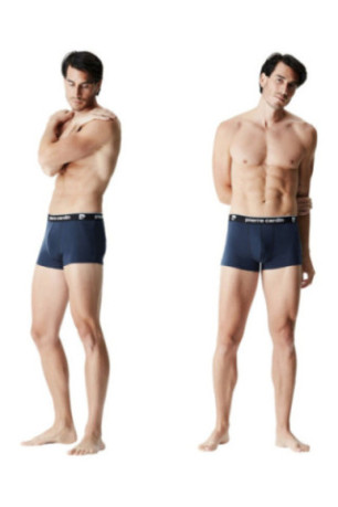Lot de 4 boxers unis