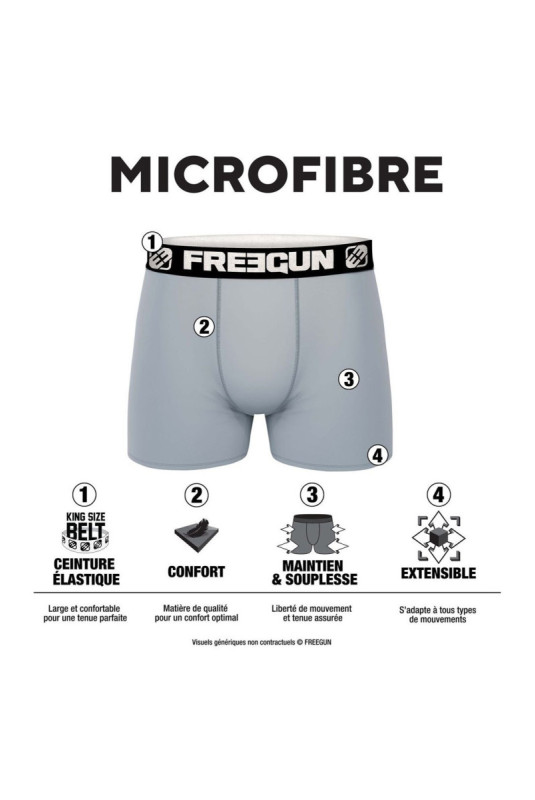 Lot de 3 boxers