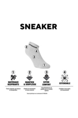 Lot de 6 paires de chaussettes basses